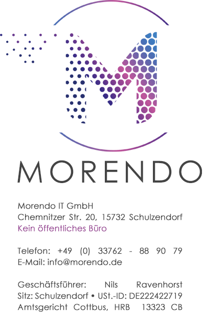 Impressum von Morendo IT GmbH